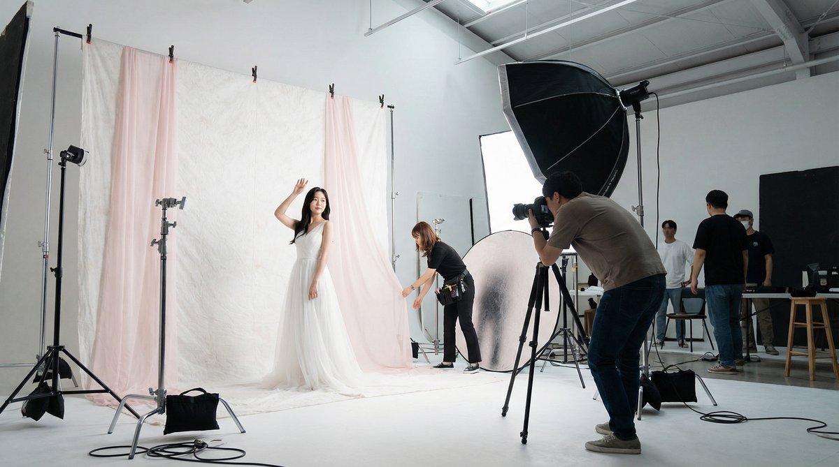 糖心vlog视频：唯美写真拍摄幕后花絮视频